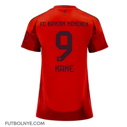 Camiseta Bayern Munich Harry Kane #9 Primera Equipación para mujer 2024-25 manga corta